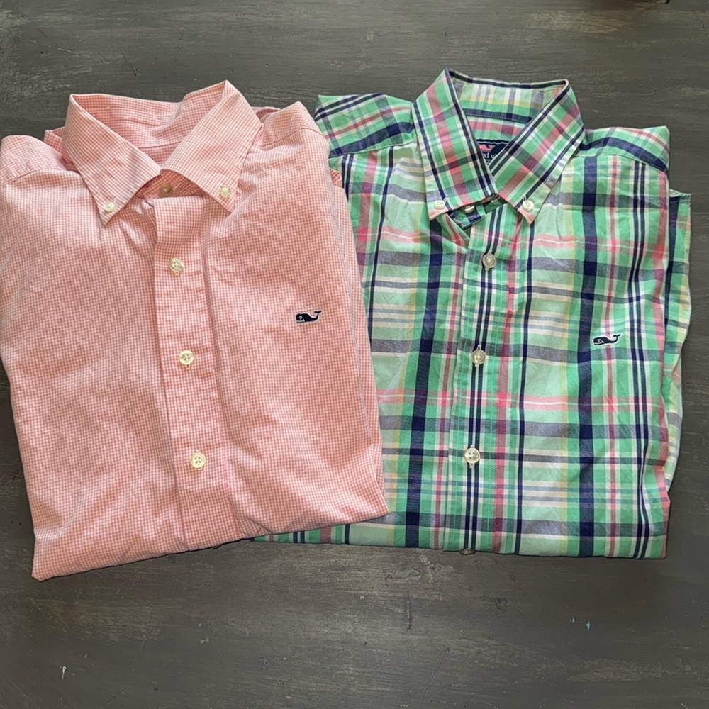 Vineyard Vines Button Up Shirt Lot